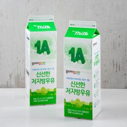 곰곰 신선한 저지방우유 1000ml 2개