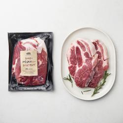 몬트락 무항생제 인증 제주 돼지 목심 구이용 (냉장), 300g, 1개