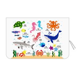 바니바니 차량용 햇빛가리개 아스킨 + 끈 랜덤발송 암막 15_바다나라 1세트