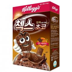 켈로그 오곡으로 만든 첵스 초코 시리얼 570g 1개
