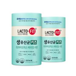 종근당건강 락토핏 생유산균 키즈 120g 2개
