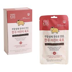 설성목장 무항생제 한우로 만든 한우 어린이 육포 25g 쇠고기 육포맛 5개