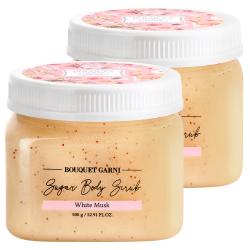 부케가르니 슈가 바디스크럽 화이트머스크 500g 2개