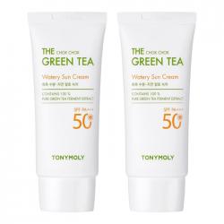 토니모리 더 촉촉 그린티 수분 선크림 Spf50+ Pa+++ 50ml 2개