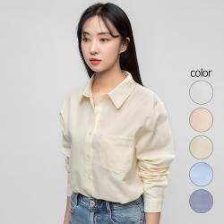 캐럿 여성 옥스퍼드 컴포트핏 셔츠