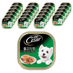 시저 반려견 주식캔 불고기 24개입
