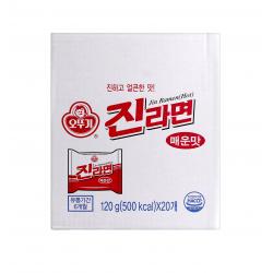 오뚜기 진라면 매운맛 120g 20개