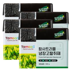 탐사 트리플 냉장고 탈취제 대용량 300g 4개