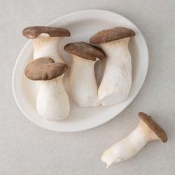 친환경 뿌리가 손질된 새송이버섯, 600g, 1팩