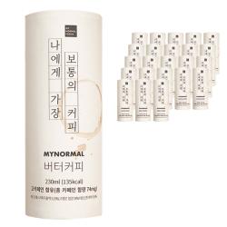 마이노멀푸드 마이노멀 버터커피, 230ml, 24개