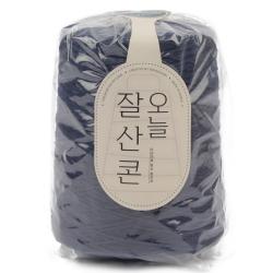 브랜드얀 프리미엄 오늘 잘 산 콘 순면콘사 6합, 6596번 네이비