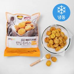 곰곰 에어프라이어 한입 돈까스 실속형 1.2kg 1개