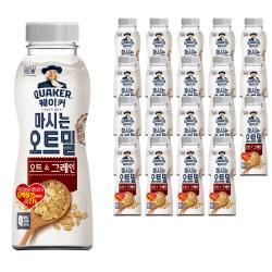 롯데제과 퀘이커 마시는오트밀 오트&그레인, 20개, 50g