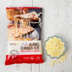 곰곰 슈레드 모짜렐라 피자치즈 1kg 1개