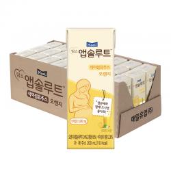 앱솔맘 식이섬유 주스 200ml 오렌지 24개입