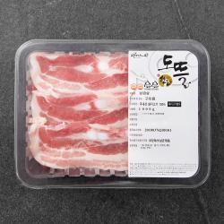 파머스팩 도뜰 한돈 삼겹살 구이용 냉장 1kg 1개