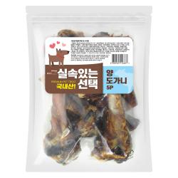 실속있는선택 중대형견용 수제간식 5p 양도가니맛 1개