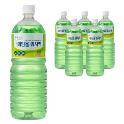 탐사 에탄올 워셔액 1.8l 6개