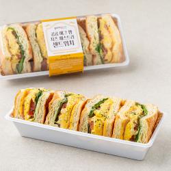 곰곰 에그 햄 치즈 페스트리 샌드위치, 165g, 2개
