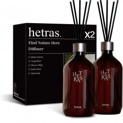헤트라스 프리미엄 대용량 디퓨저 500ml 2개 선물세트 플라워샵향