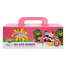 탐사 소프트 컬러클레이 20팩