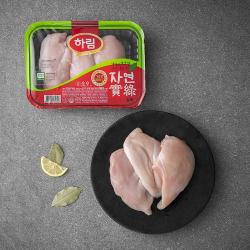 하림 자연실록 무항생제 닭가슴살 냉장 400g 1개