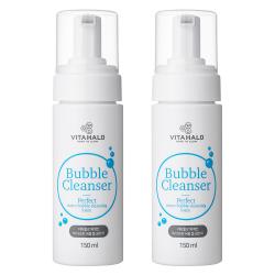 비타할로 퍼펙트 모이스처라이징 버블 폼 클렌저, 150ml, 2개