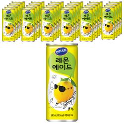 해태음료 썬키스트 레몬에이드, 30개, 240ml