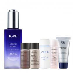 아이오페 스템3 앰플 50ml + 아모레퍼시픽 기초케어 5종 1세트