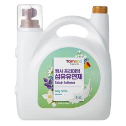 쿠팡 브랜드 탐사 프리미엄 섬유유연제 베이비코튼 5.5l 1개