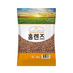 대구농산 레드렌틸콩 4kg 1개