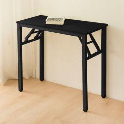 가구느낌 베스트 책상 1000 x 400 mm, 블랙블랙