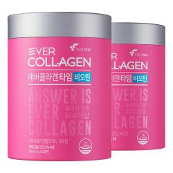 에버콜라겐 타임 비오틴 150g 2개