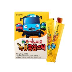 천지인 꼬마버스 타요 키노피오 녹용 홍삼 스틱 30p, 450g, 1개