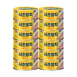사조참치 살코기 안심따개 100g 12개