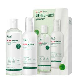 닥터지 레드 블레미쉬 시카 수딩 토너 200ml + 에센스 플루이드 150ml 세트 1세트