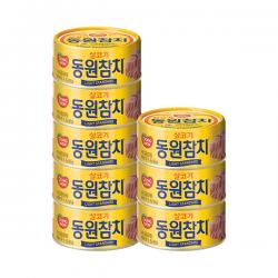 동원 라이트 스탠다드 참치 85g 8개