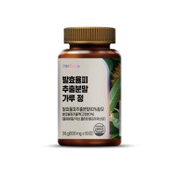 퍼펙토 발효율피 추출분말 가루 36g, 60정, 1개