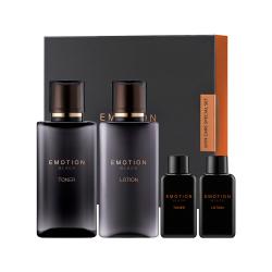 꽃을든남자 이모션 블랙 스킨케어 스페셜 토너 160ml + 35ml + 로션 160ml + 35ml 세트 1세트