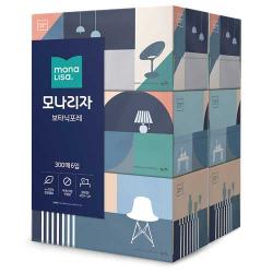 모나리자 보타닉포레 미용티슈 6개 300매