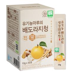 유기농마루 짜먹는스틱형 배도라지청 10g 30포