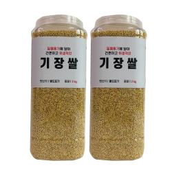 대한농산 통에담은 기장쌀, 2개, 2kg