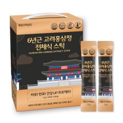 개성고려삼인 6년근 고려홍삼정 전체식 스틱 100p, 1개, 1200g