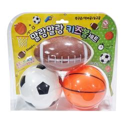 아이프렌즈 말랑말랑 키즈볼 세트 혼합색상