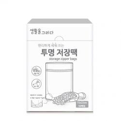 생활을그리다 투명 육수저장팩 중형 500ml 50p 1개