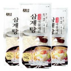 삼계탕 백숙재료 100g 3개