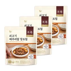 아침엔본죽 쇠고기 메추리알 장조림 120g 3개