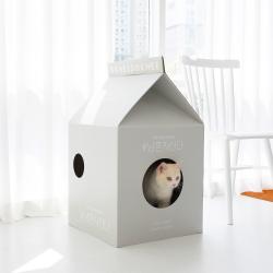 고양이 옥희독희 냥혼자산다 숨숨집 스크래쳐 특대형 그레이 1개