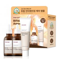 마녀공장 비피다 앰플 40ml x 2p + 아쿠아 베리어 크림 50ml 세트, 1세트