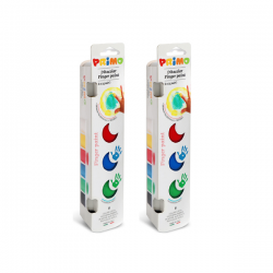 종이나라 프리모 핑거페인트 2p 25ml 6색